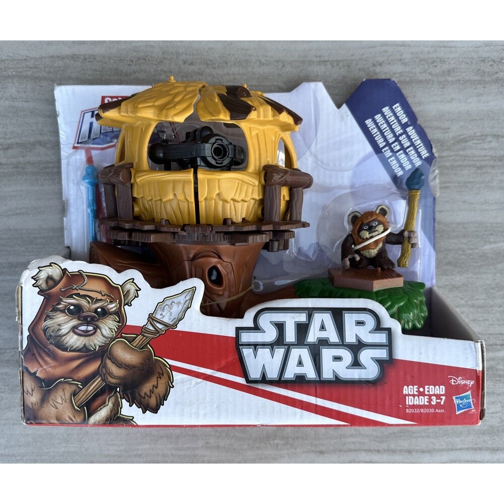 HASBRO Playskool STAR WARS Galactic Heroes ENDOR ADVENTURE Wicket Figure - NEW